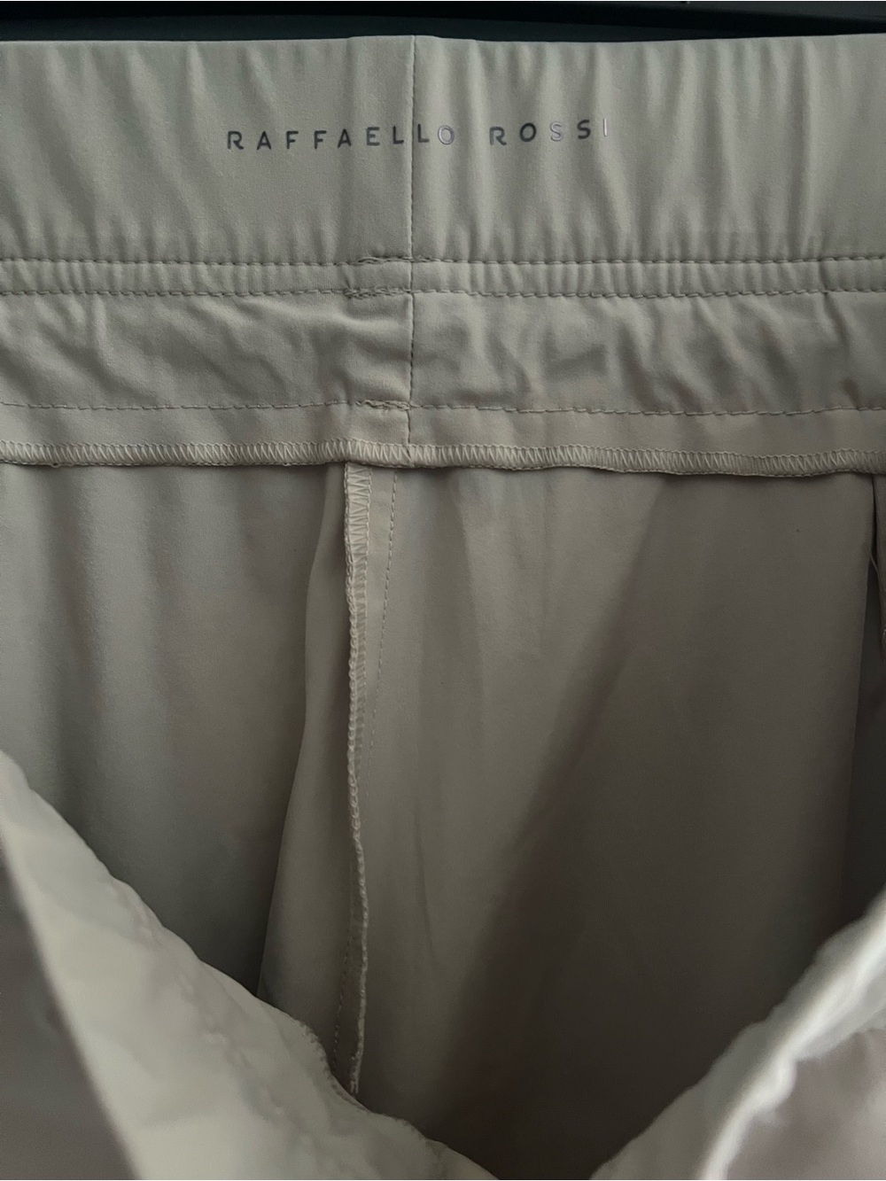 RAFFAELLO ROSSI Light Beige Drawstring Joggers - Picture 7 of 13